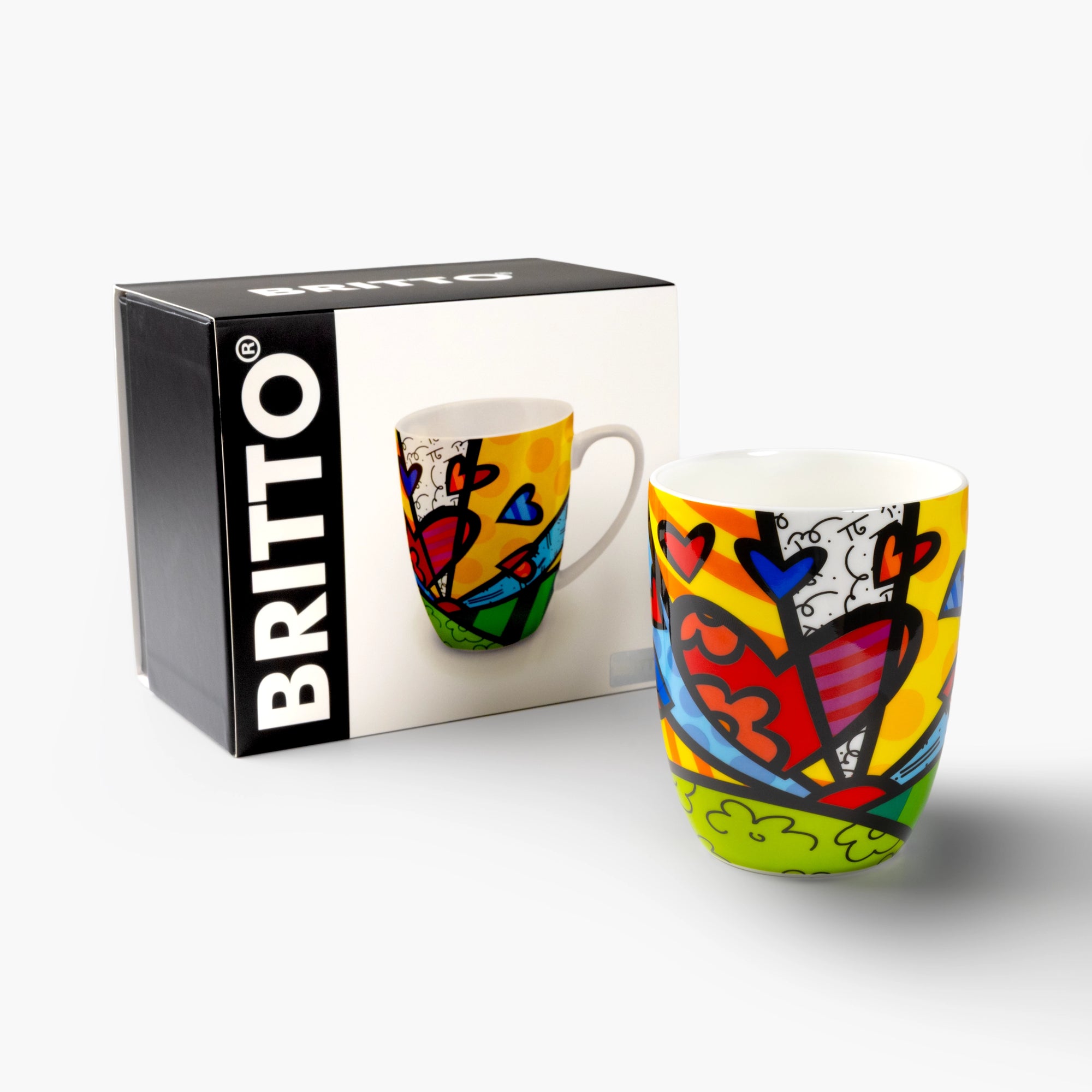 Romero Britto - Heart Pride - Édition Limitée Romero Britto - Heart Pride - Édition Limitée