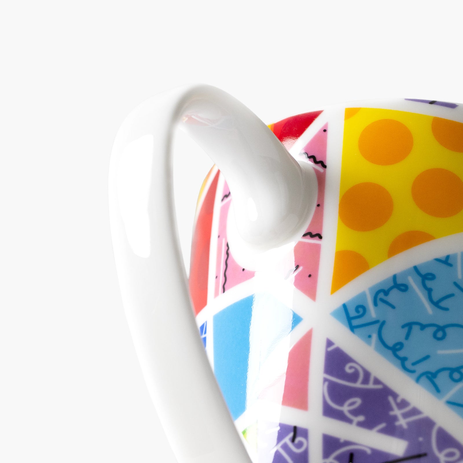 Baby Blue Landscape Britto Coffee Mug