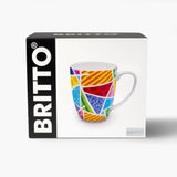 Baby Blue Landscape Britto Coffee Mug