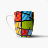 Lime Green Landscape Britto Coffee Mug