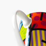 Lime Green Landscape Britto Coffee Mug