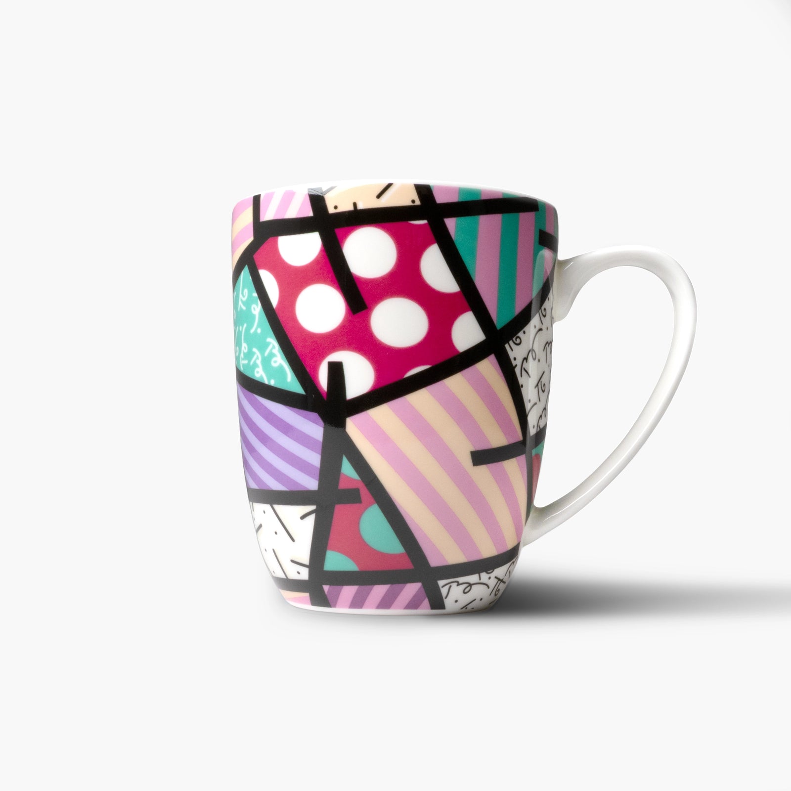 Pink Landscape Britto Coffee Mug