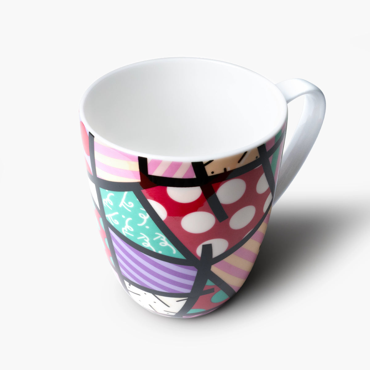 Pink Landscape Britto Coffee Mug