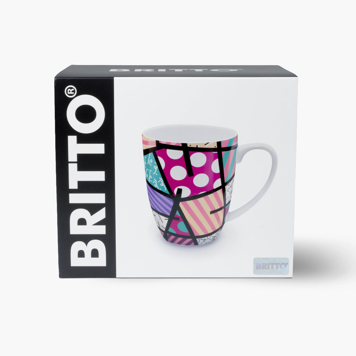 Pink Landscape Britto Coffee Mug