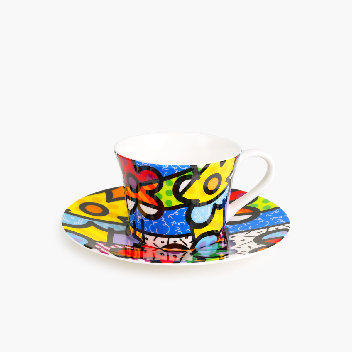 Botanical Garden - Britto Tea Cup &amp; Saucer Plate