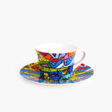 H2O - Britto Teacup and Saucer
