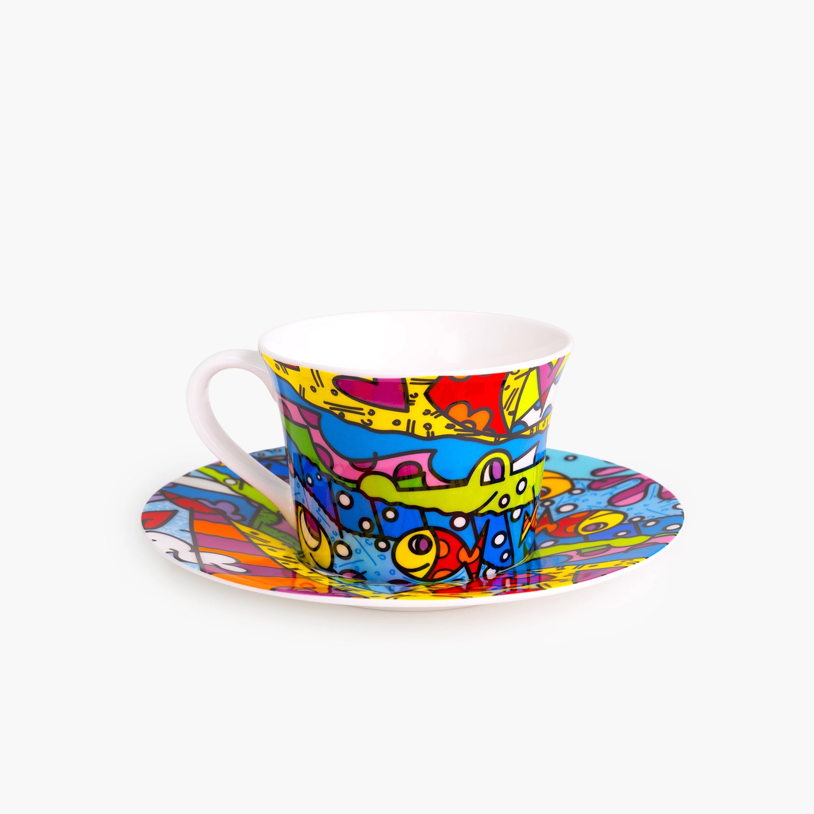 H2O - Britto Teacup and Saucer