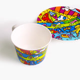 H2O - Britto Teacup and Saucer