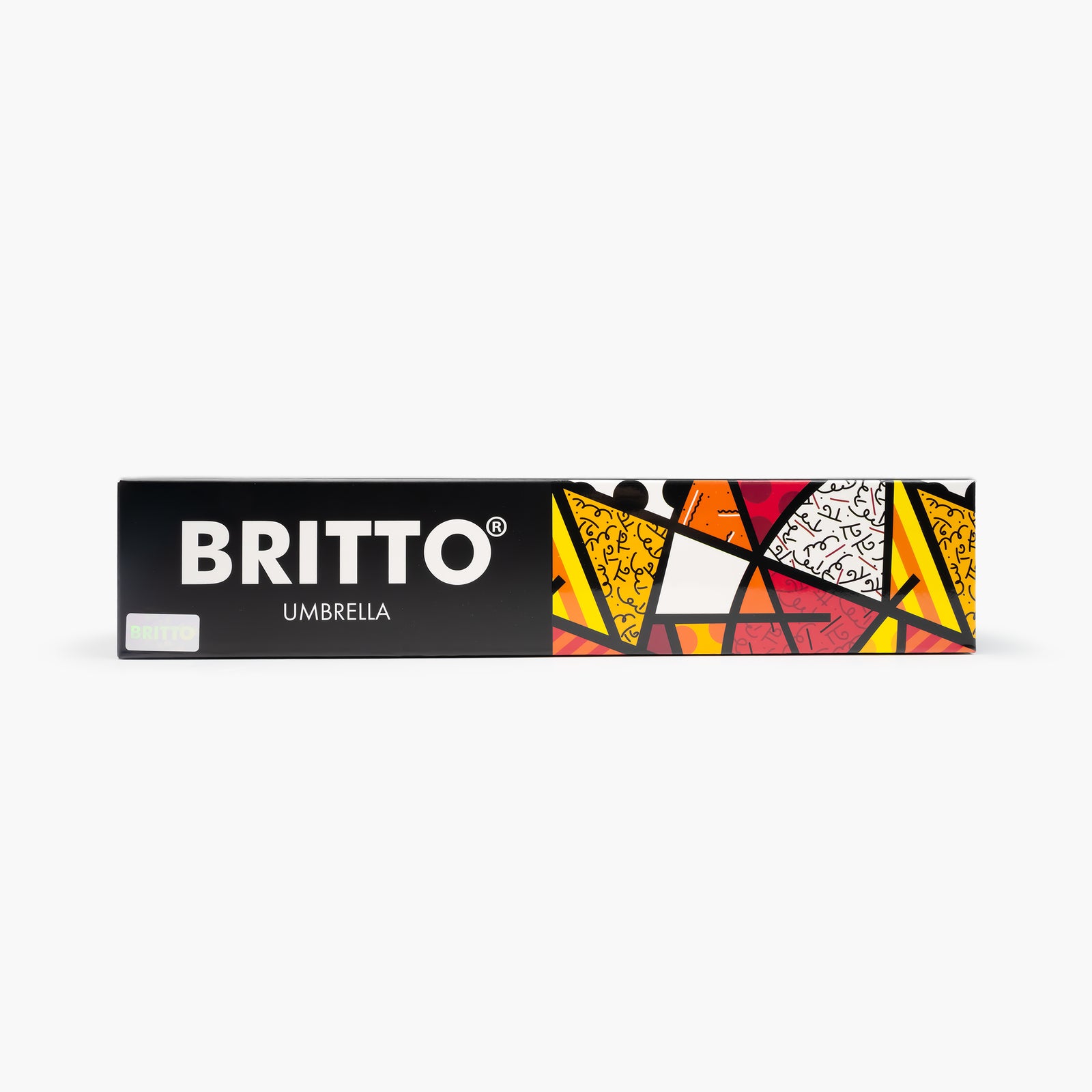 Red Landscape Britto Umbrella