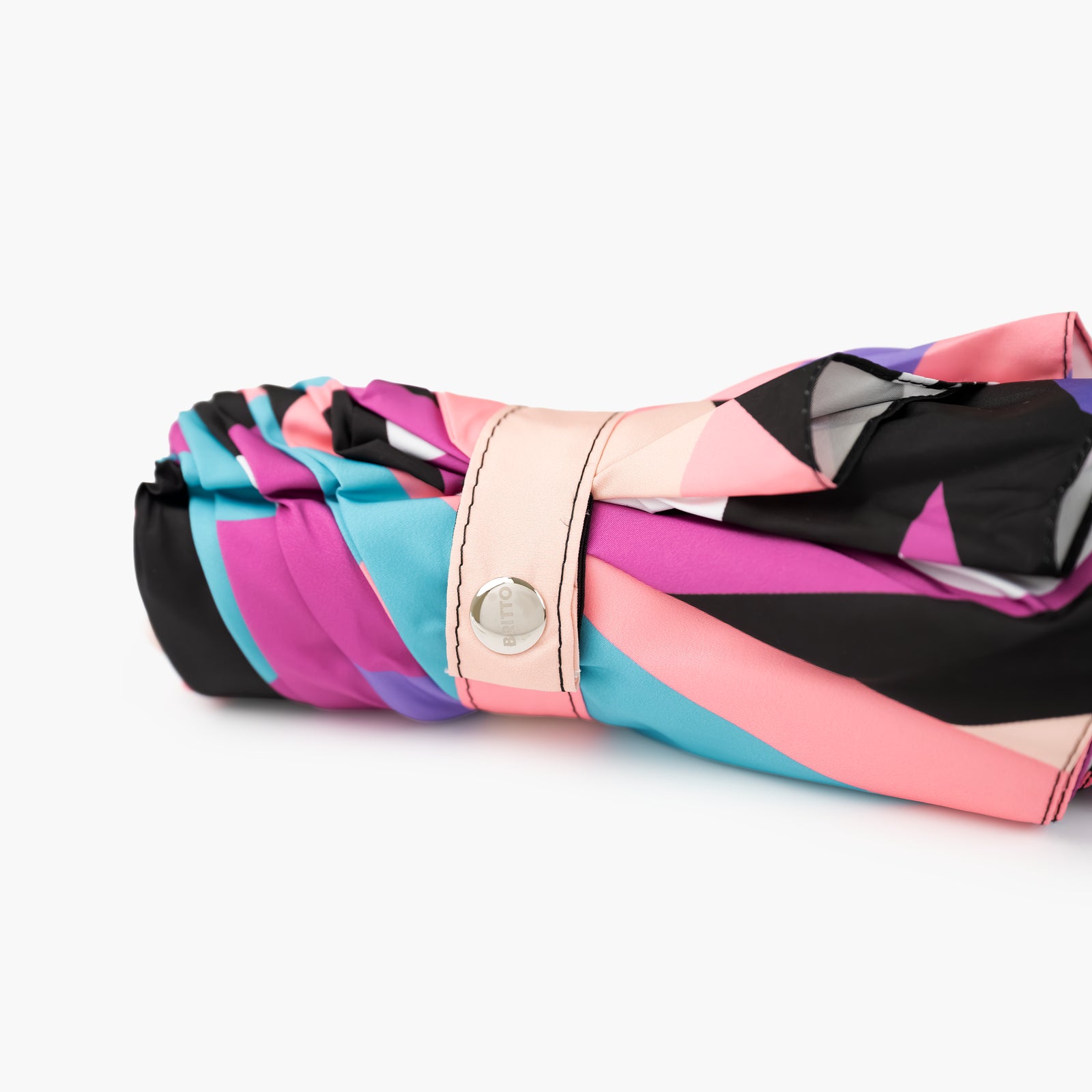 Pink Landscape Britto Umbrella