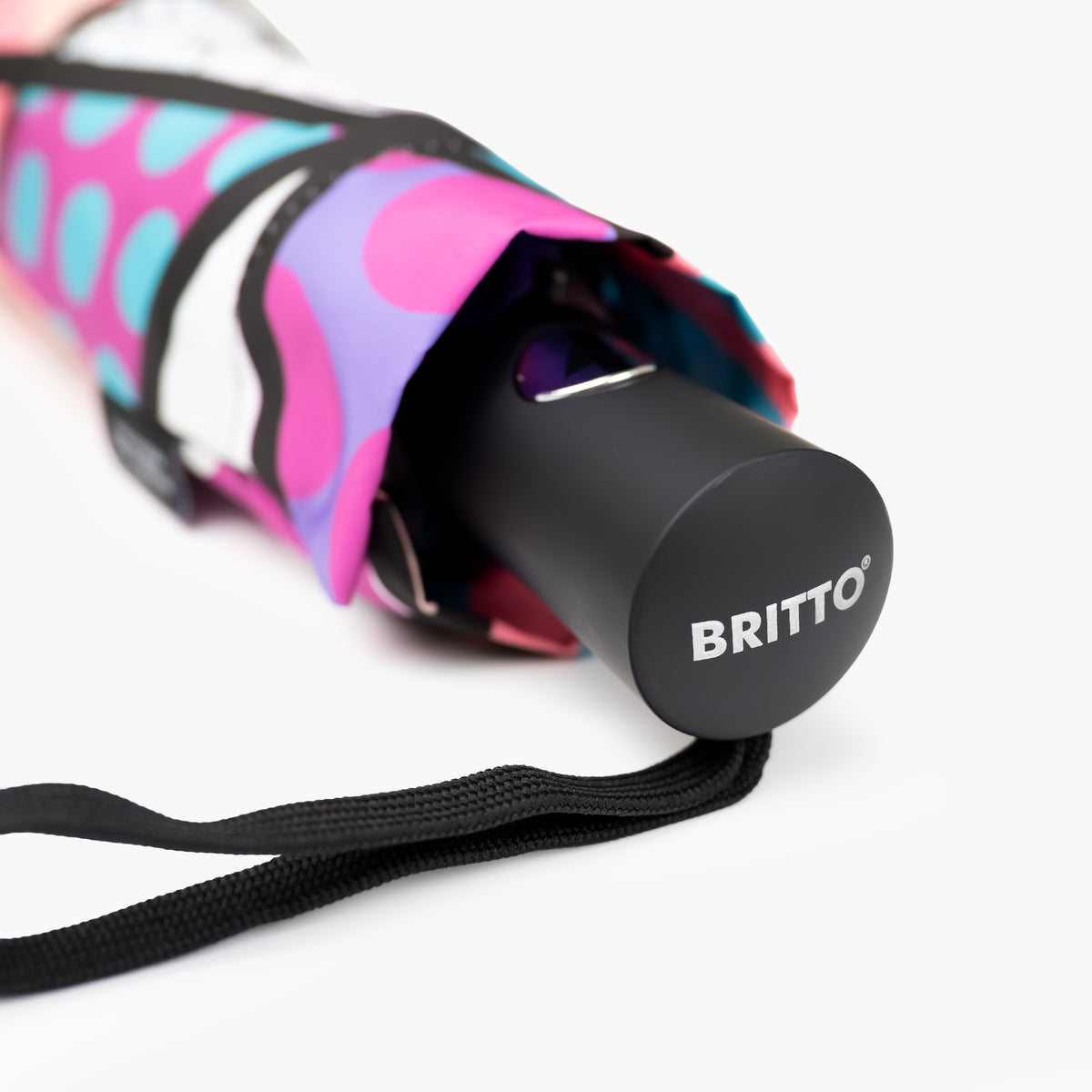 Pink Landscape Britto Umbrella