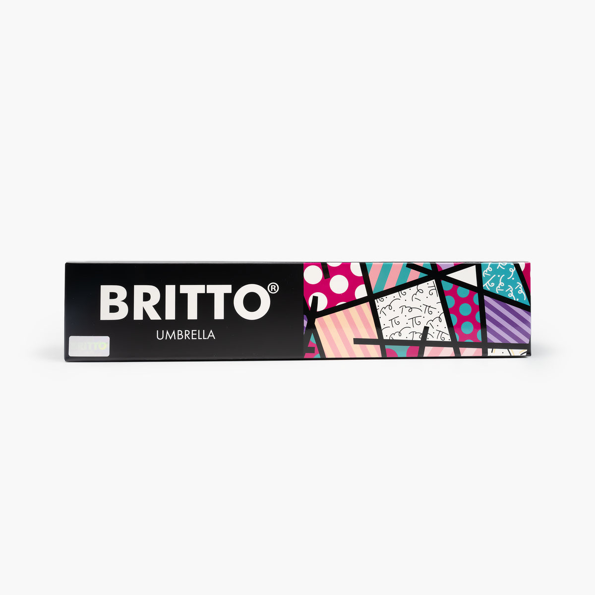 Pink Landscape Britto Umbrella