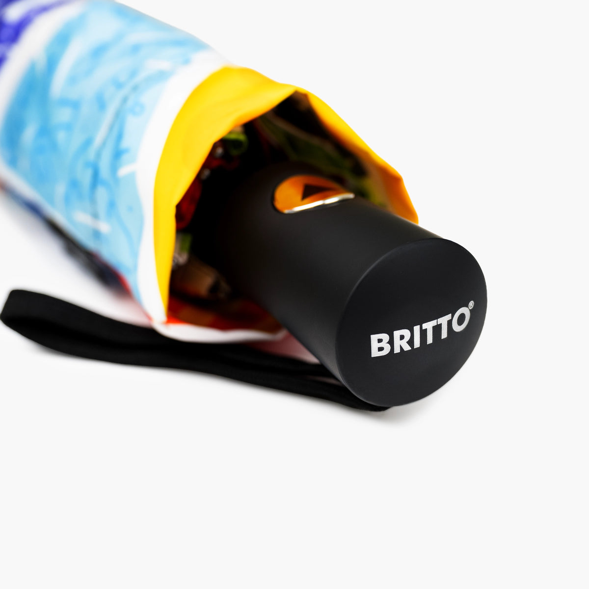 Baby Blue Landscape Britto Umbrella