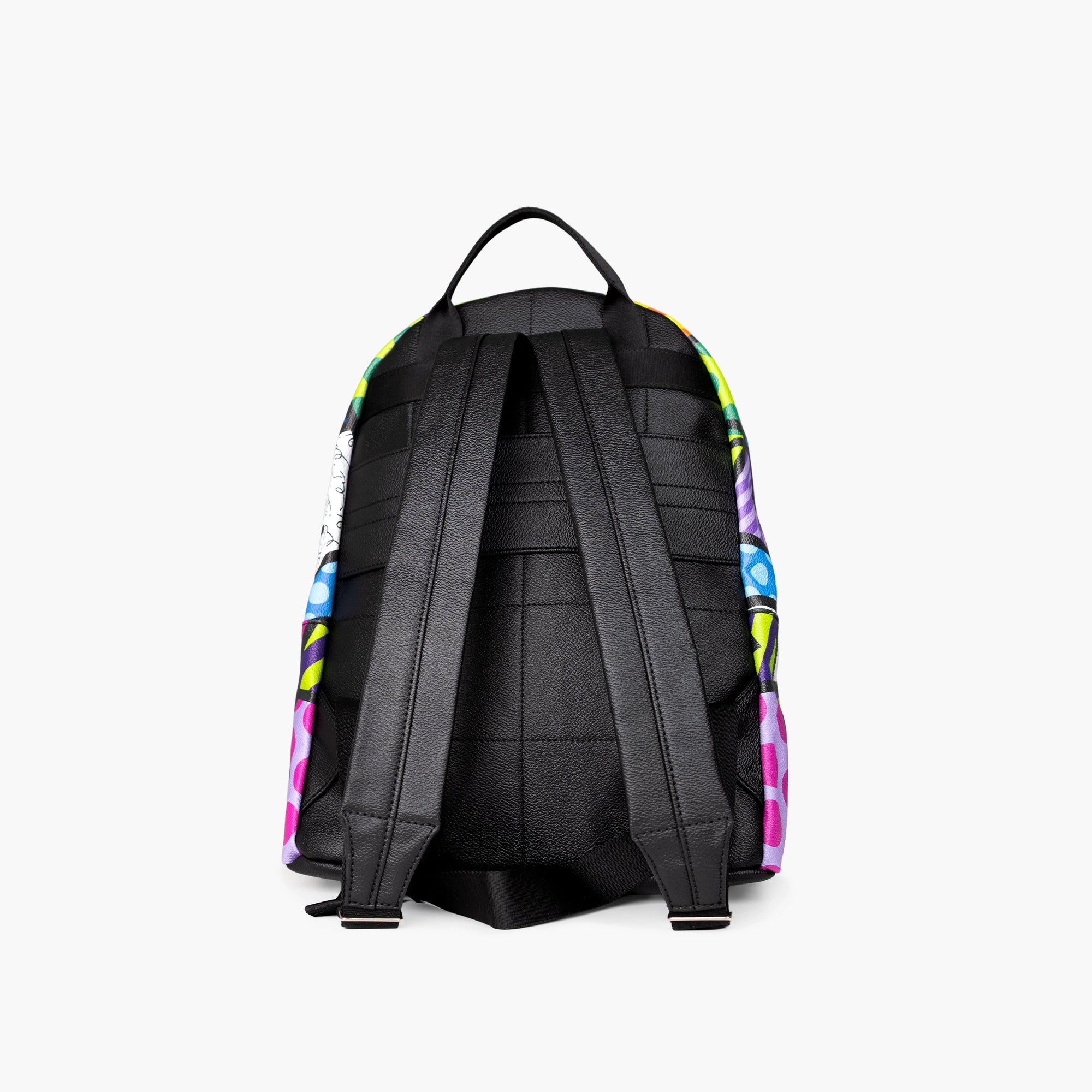 Colorful Landscape Britto Eco Leather Large Backpack - Shop Britto