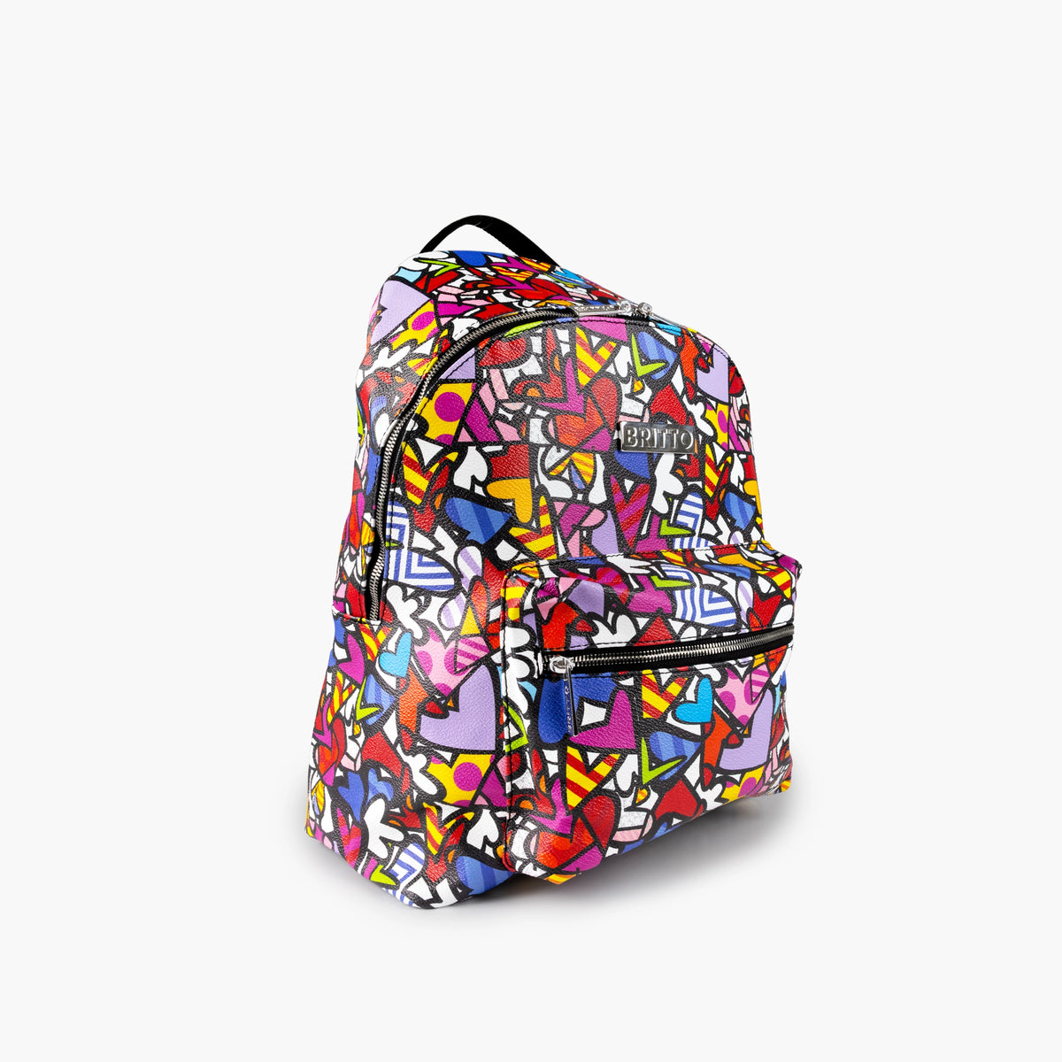 Alive Pink Britto Eco Leather Large Backpack