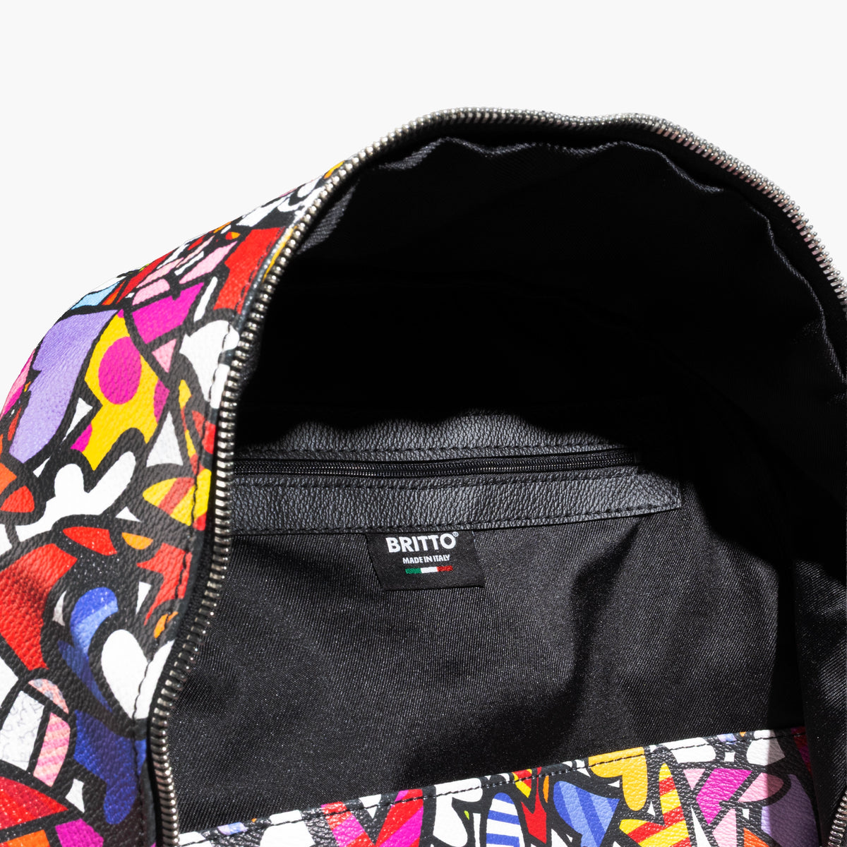 Alive Pink Britto Eco Leather Large Backpack