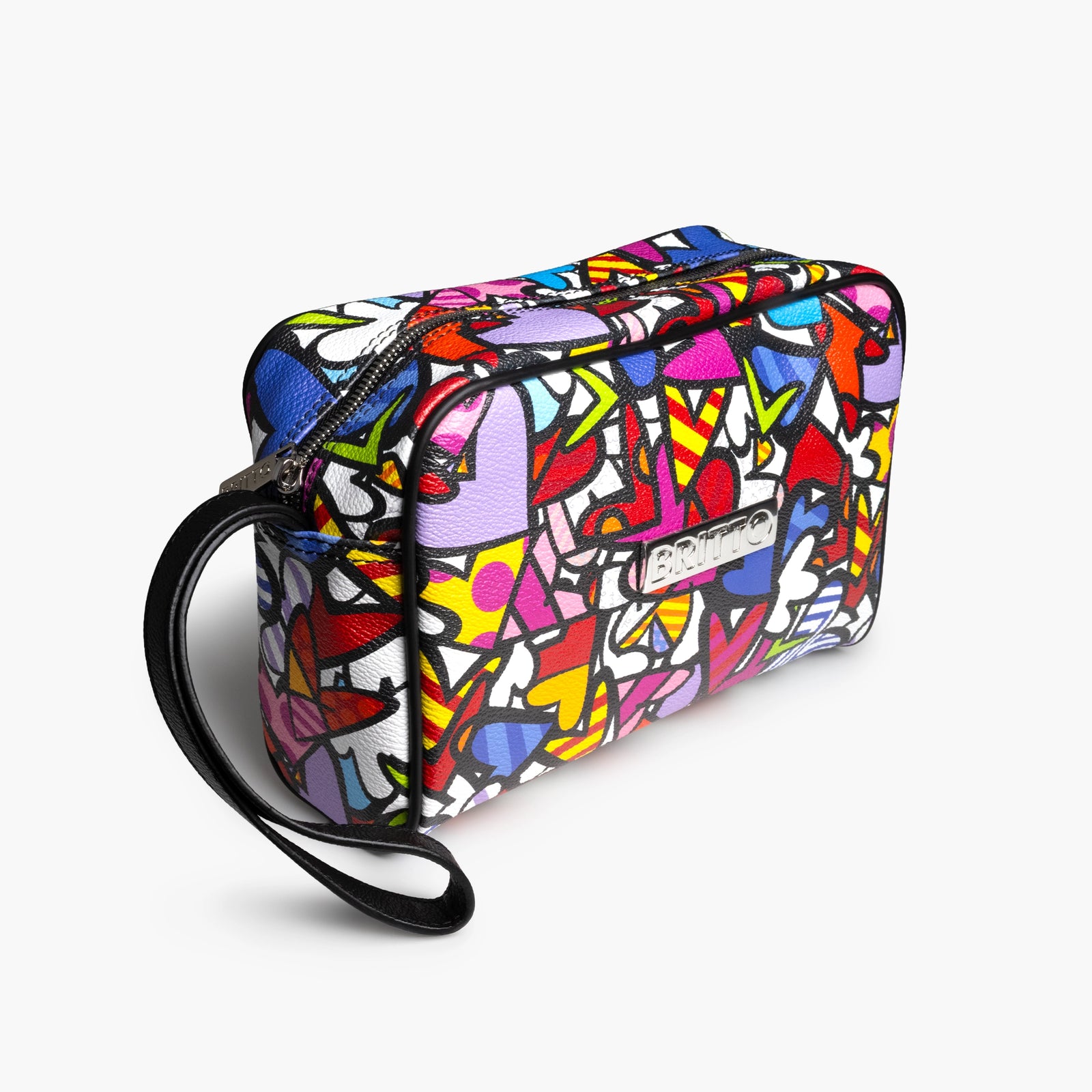 Romero Britto alive colorful hearts britto eco  colorful pop art design