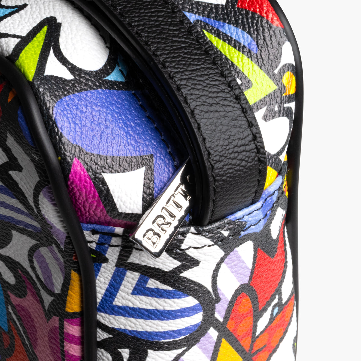 alive colorful hearts britto eco  artistic colorful design collectible