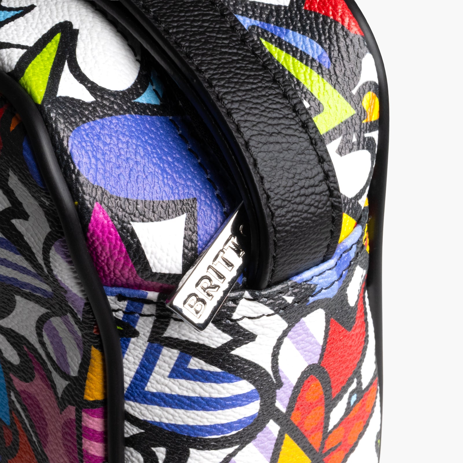 alive colorful hearts britto eco  artistic colorful design collectible
