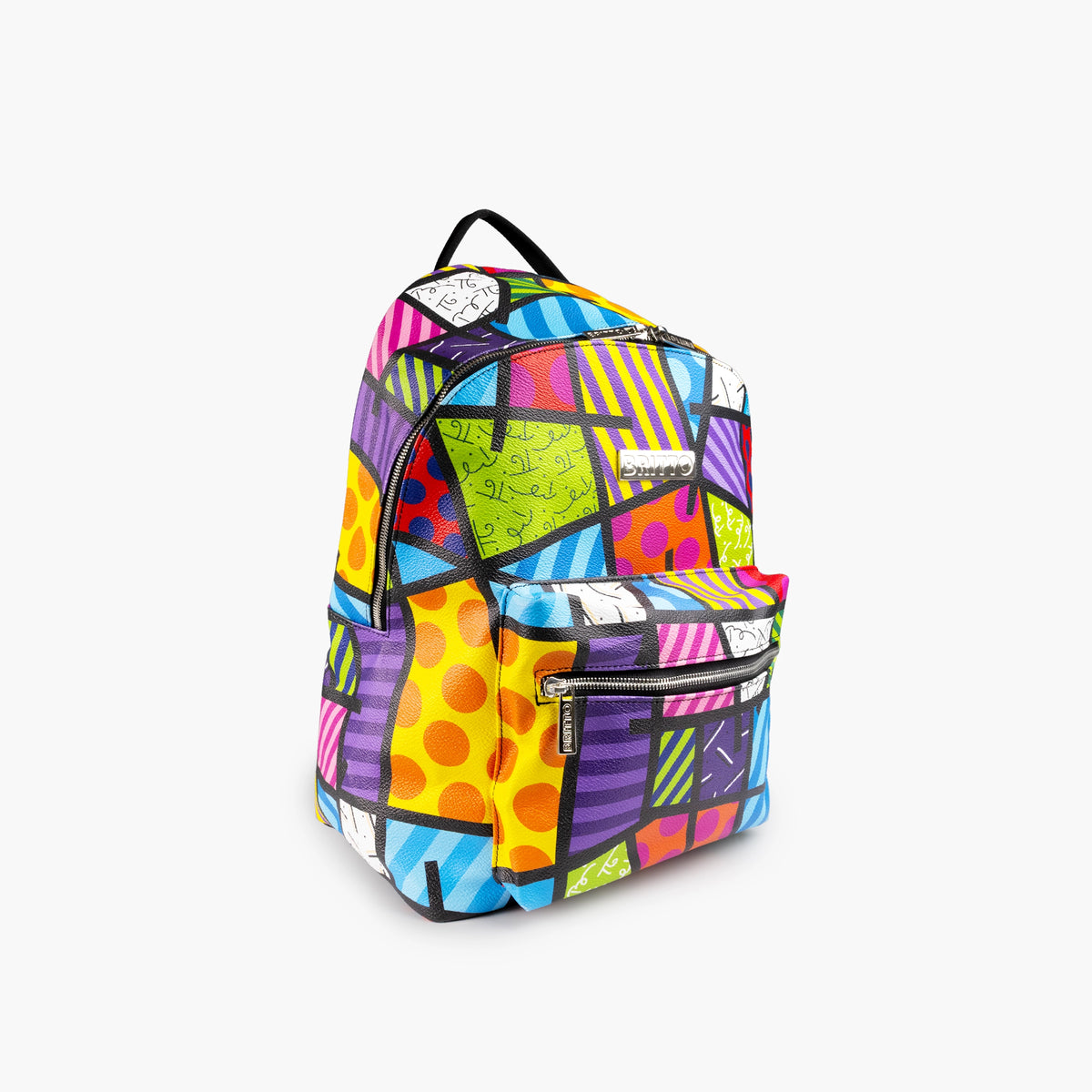 Green Landscape Britto Eco Leather Large Backpack