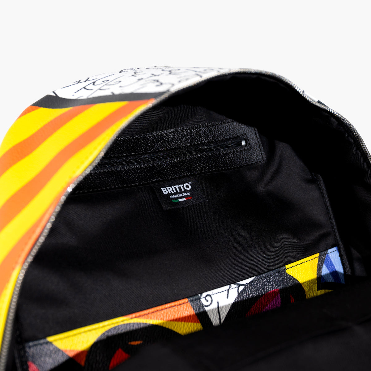 New Day Britto Eco Leather Large Backpack