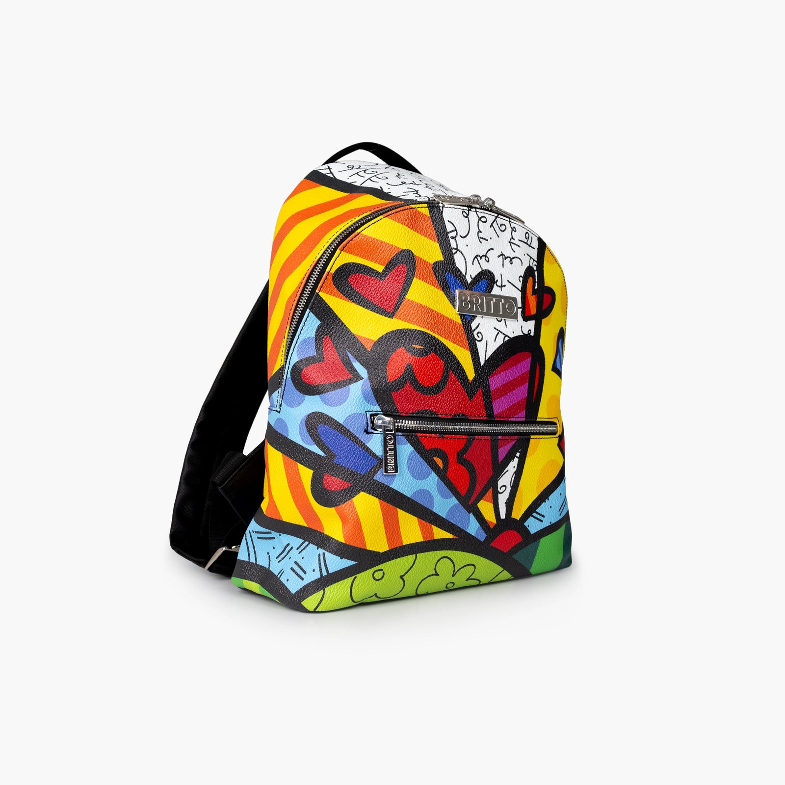 New Day Britto Eco Leather Small Backpack