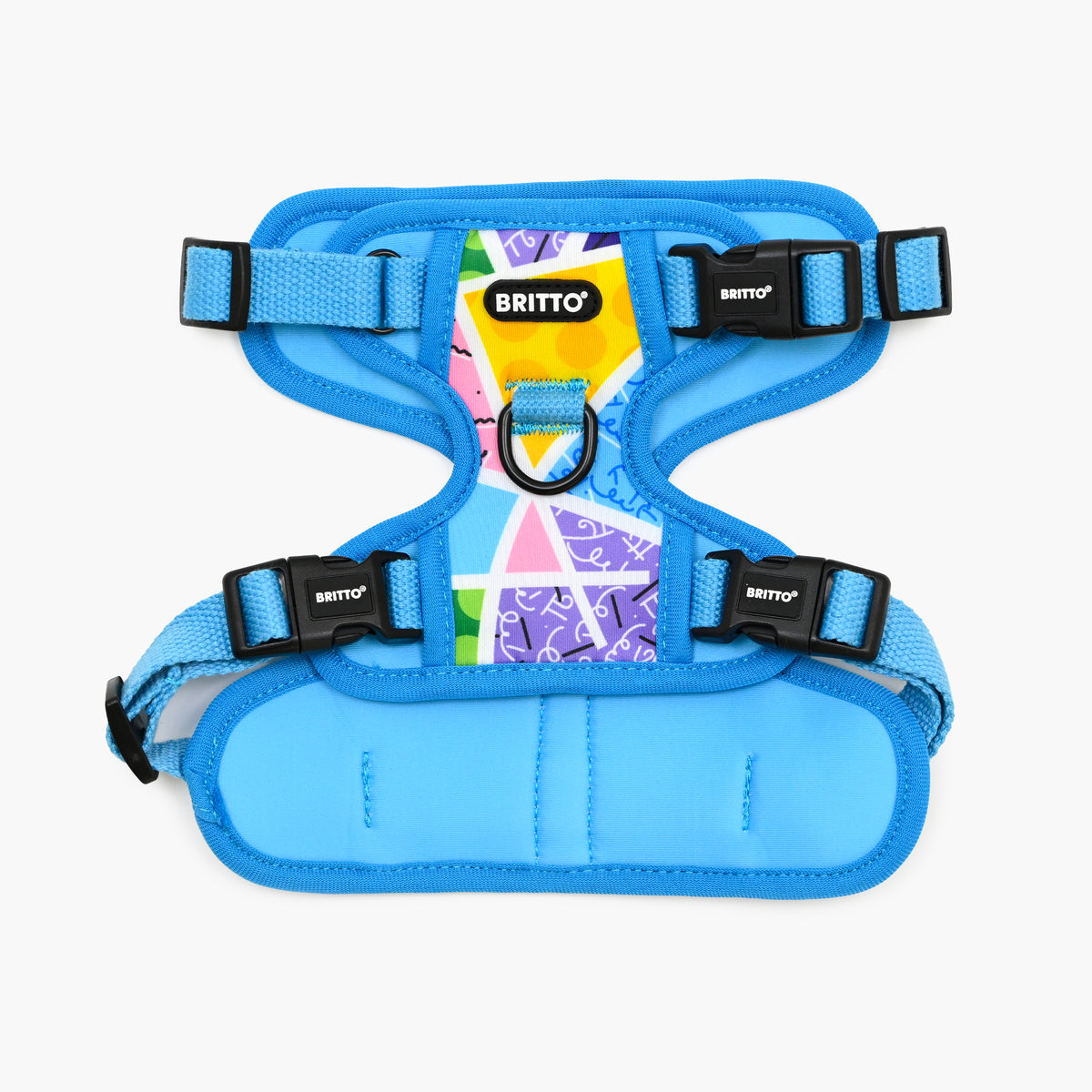 Blue Landscape Britto Pet Harness