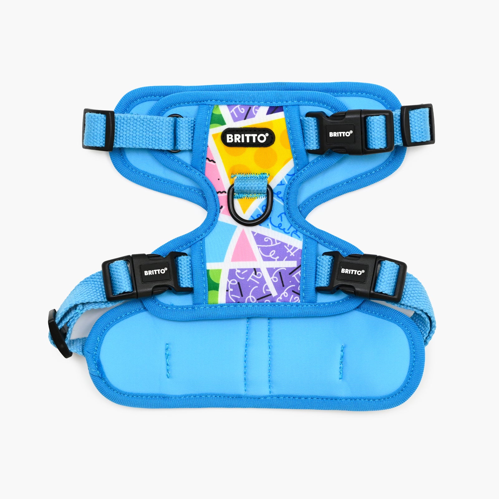 Blue Landscape Britto Pet Harness
