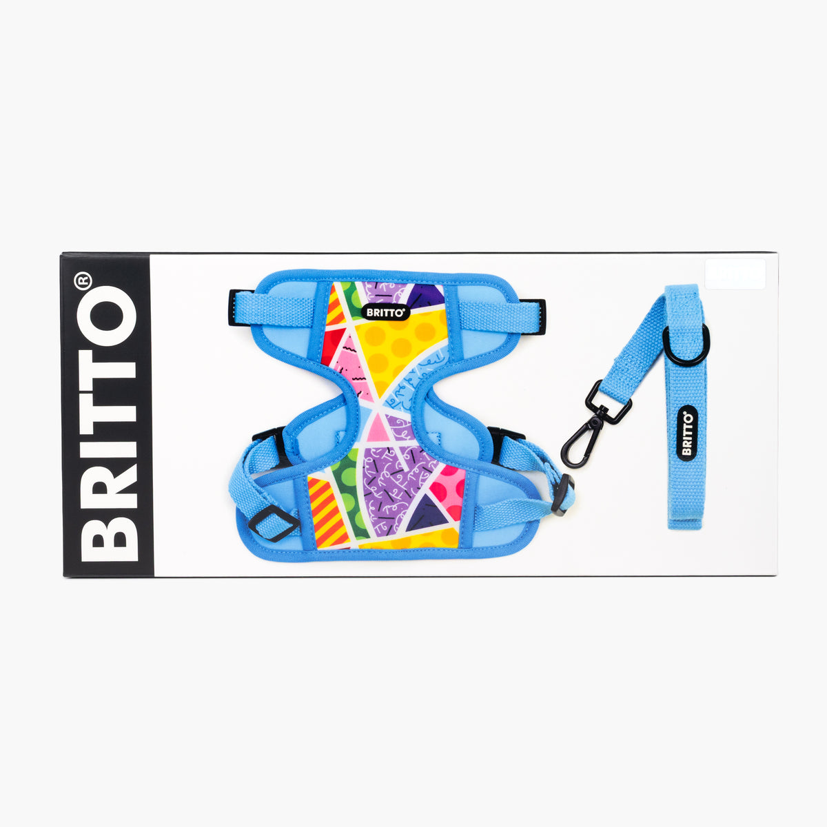 Blue Landscape Britto Pet Harness