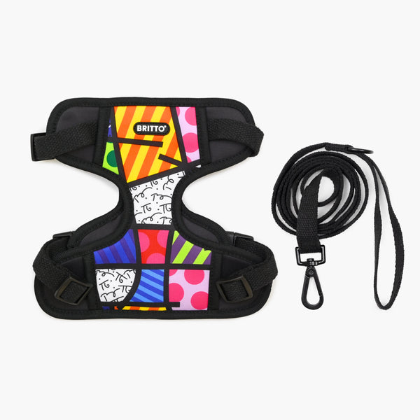 Colorful Landscape Britto Pet Harness