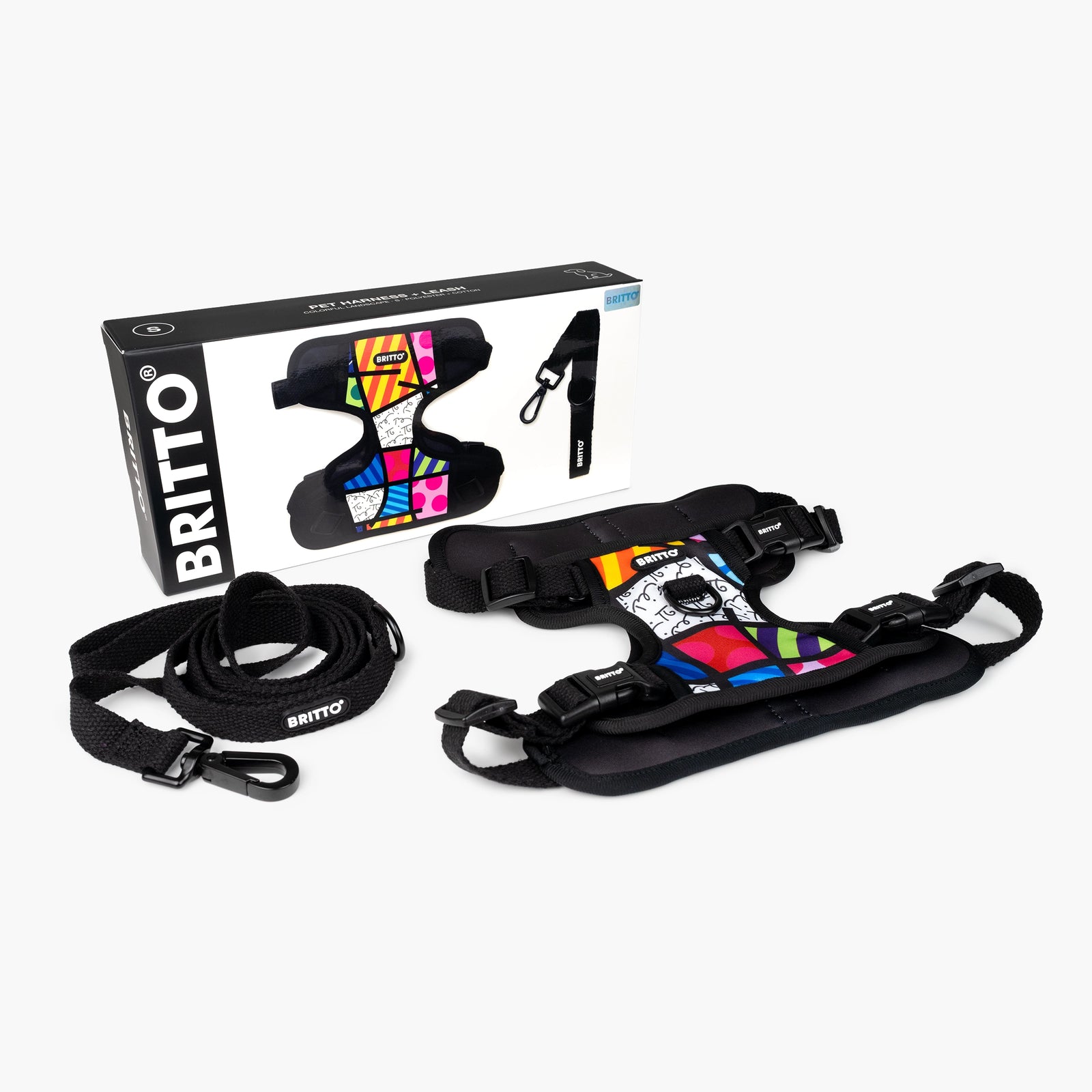 Colorful Landscape Britto Pet Harness