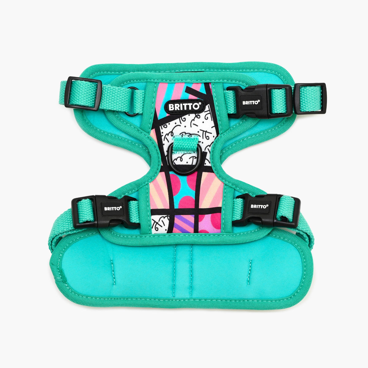 Pink Landscape Britto Pet Harness