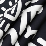 BRITTO® SILK SCARF - Limited Edition - BLACK GRAFFITI