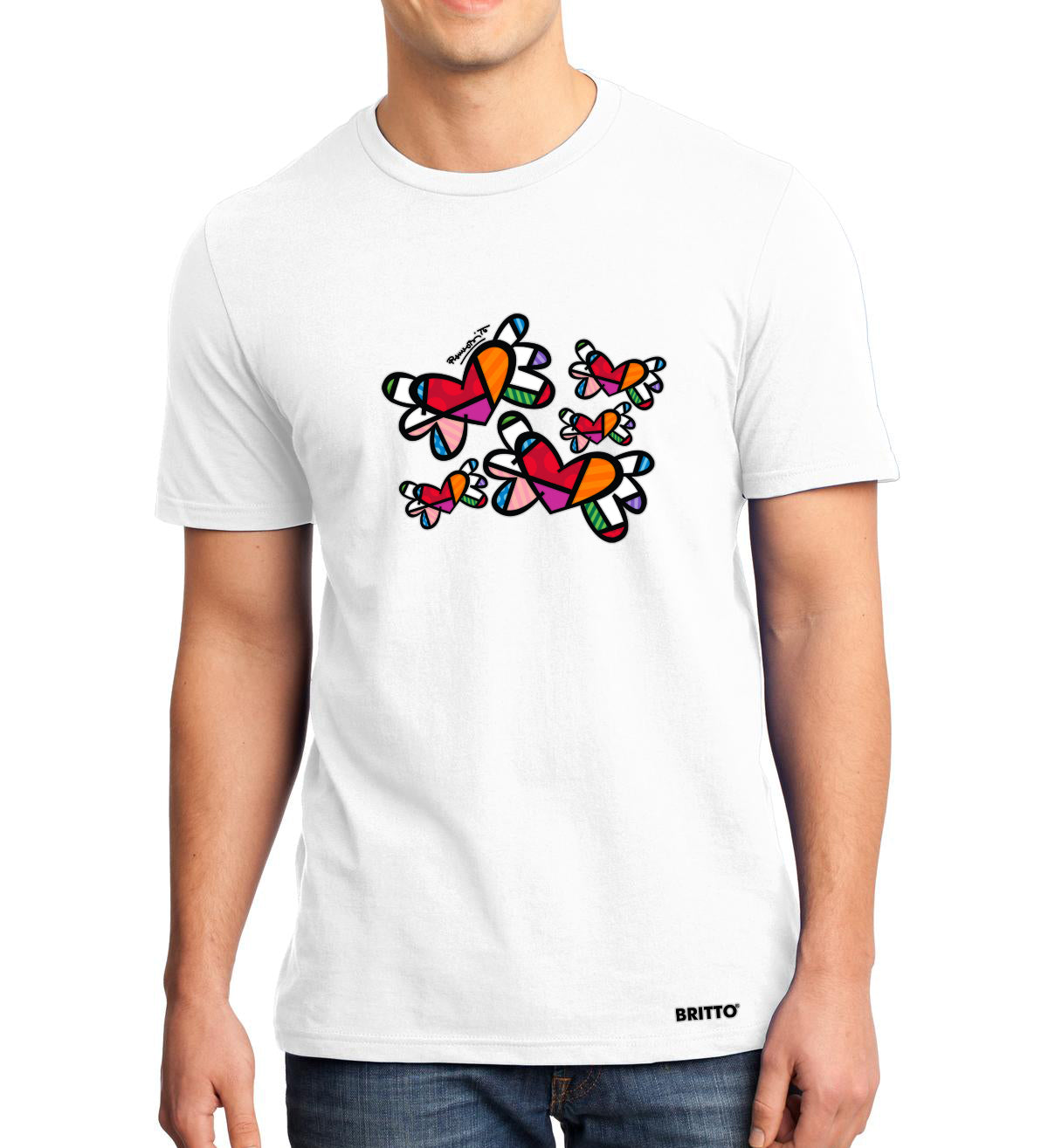 BRITTO® T Shirt - Love is in the Air - (Men)
