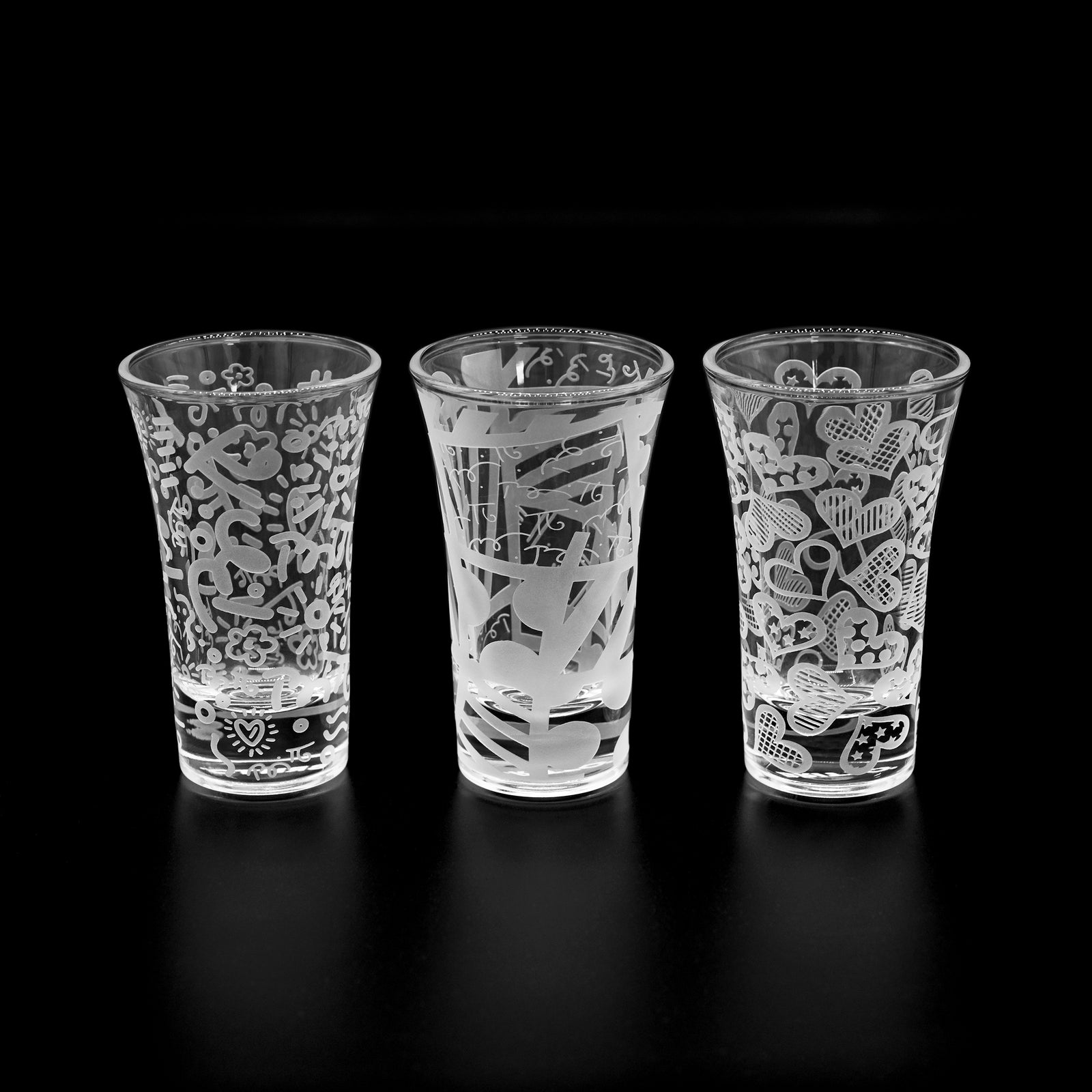 BRITTO® SHOT GLASSES - SET OF 3