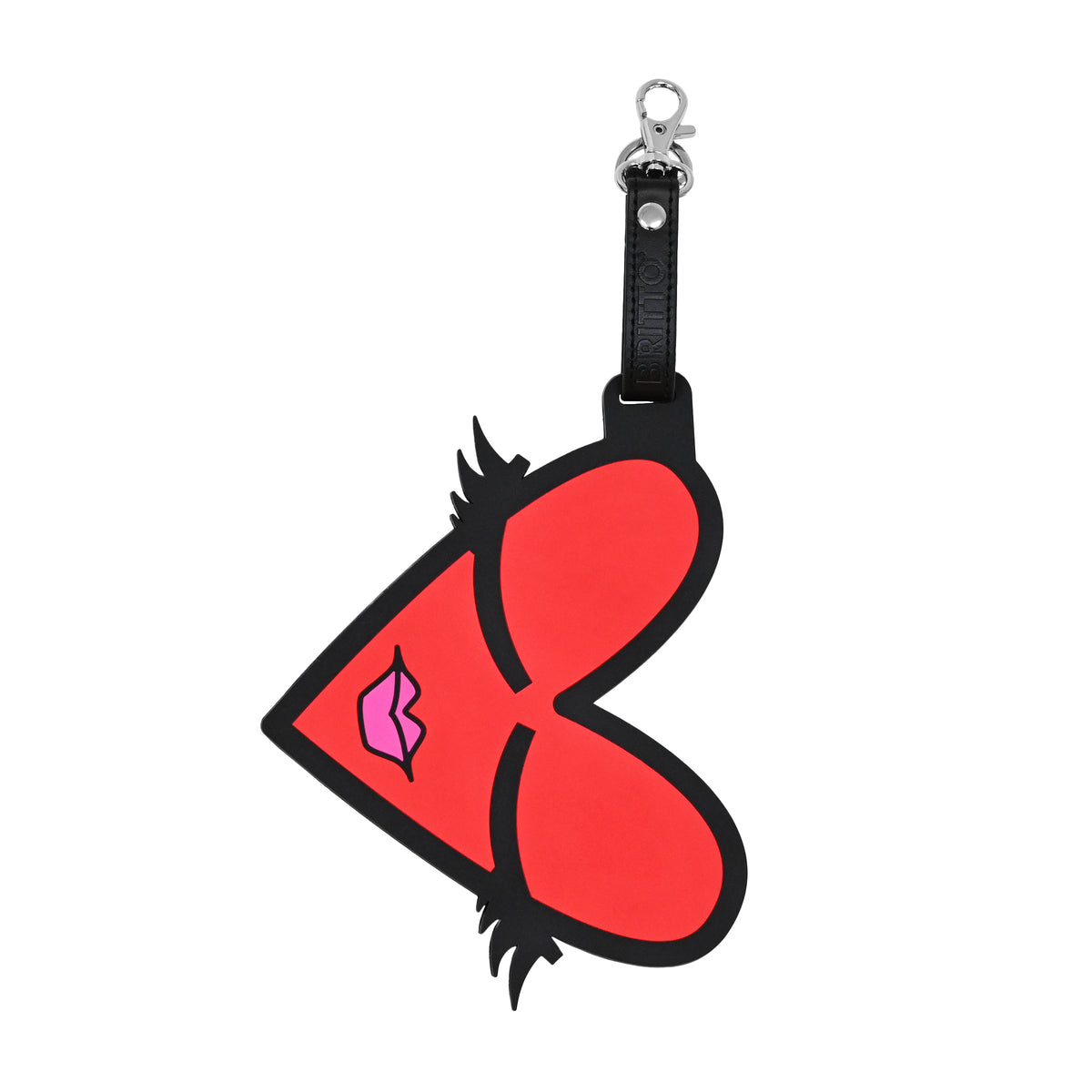 Romero Britto serene love crazy love by  colorful pop art design