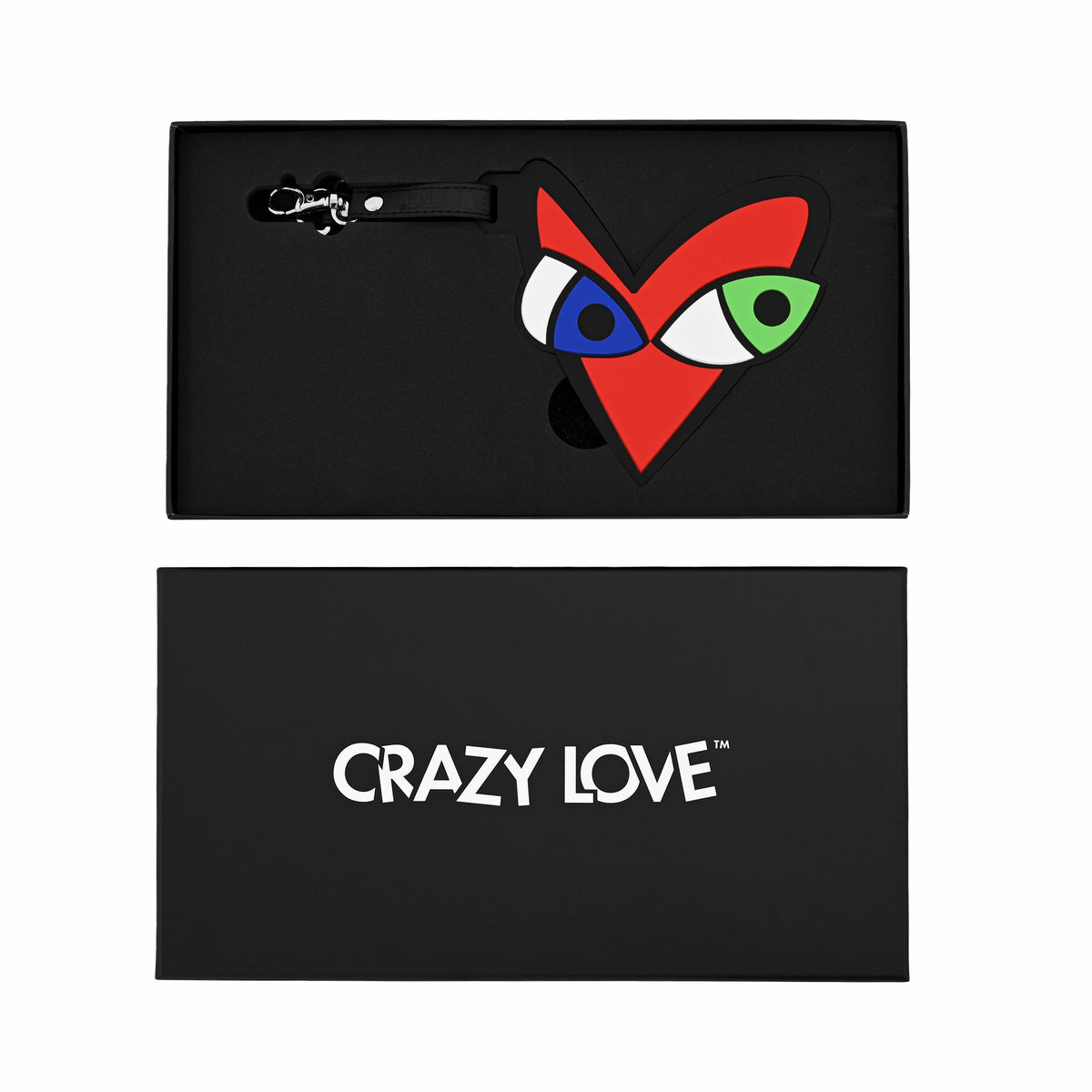 modern pop art crazy love by britto luggage  vibrant home decor
