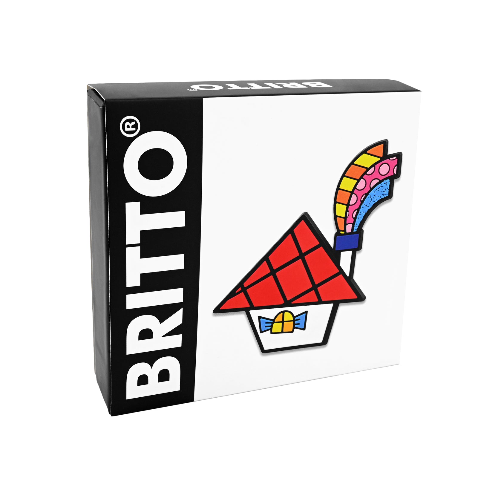 Romero Britto sweet home britto magnet  colorful pop art design