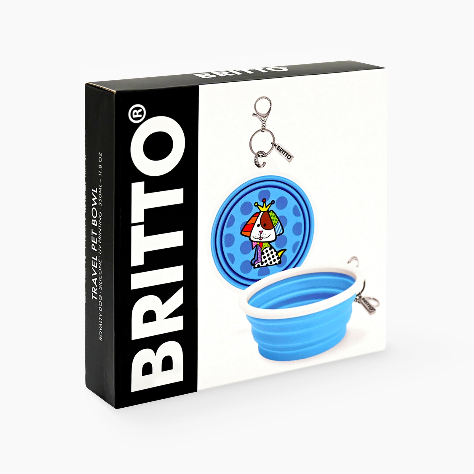 BRITTO® PET Travel Bowl - Royalty Dog