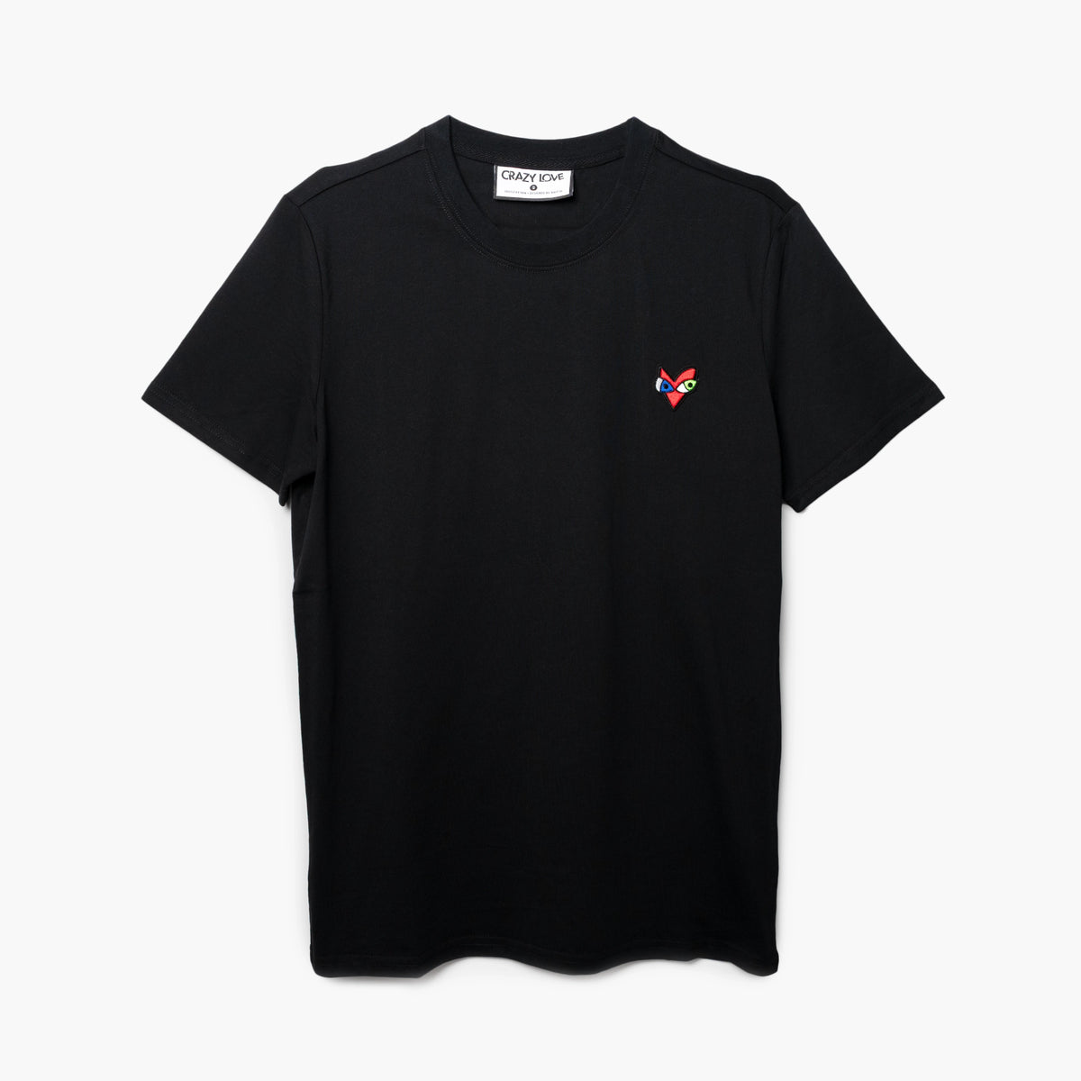 Crazy Love Black T-Shirt for Women