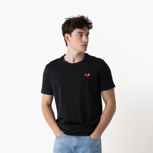 Crazy Love Black T-Shirt for Men