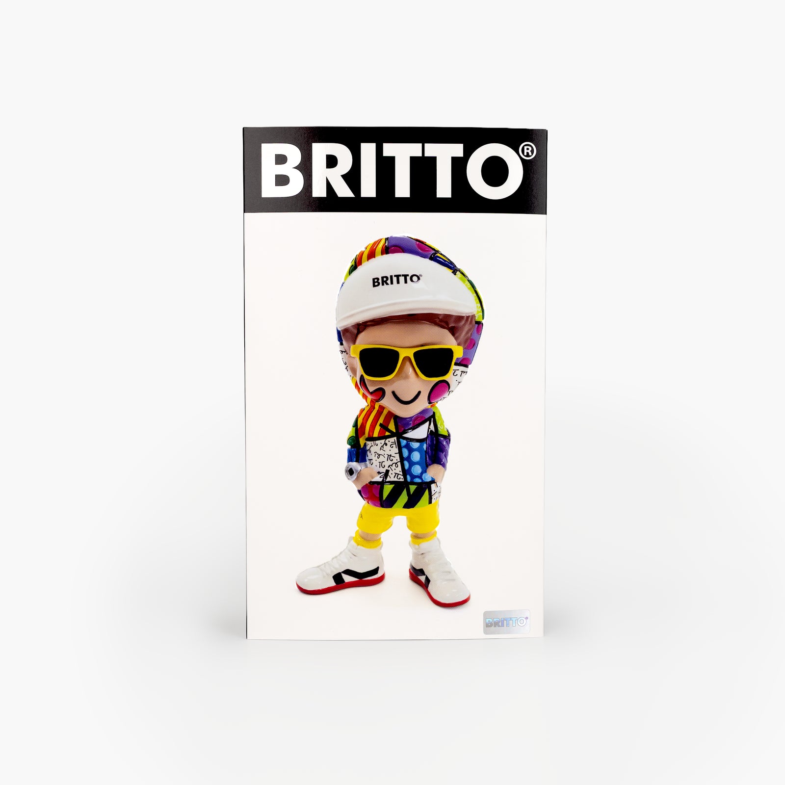Little Britto With Hoodie - Britto Collectible Figurine