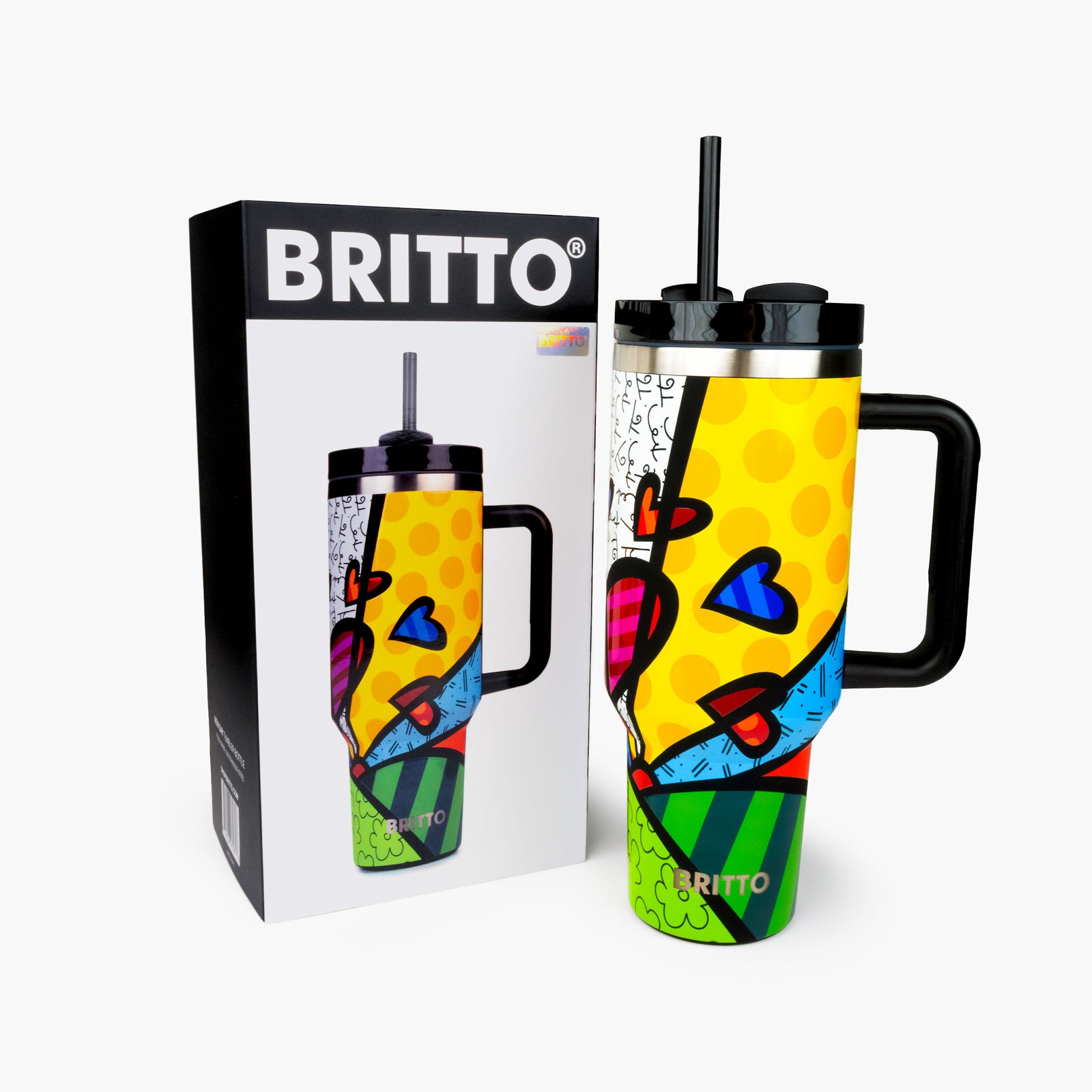 New Day Britto 40oz Tumbler