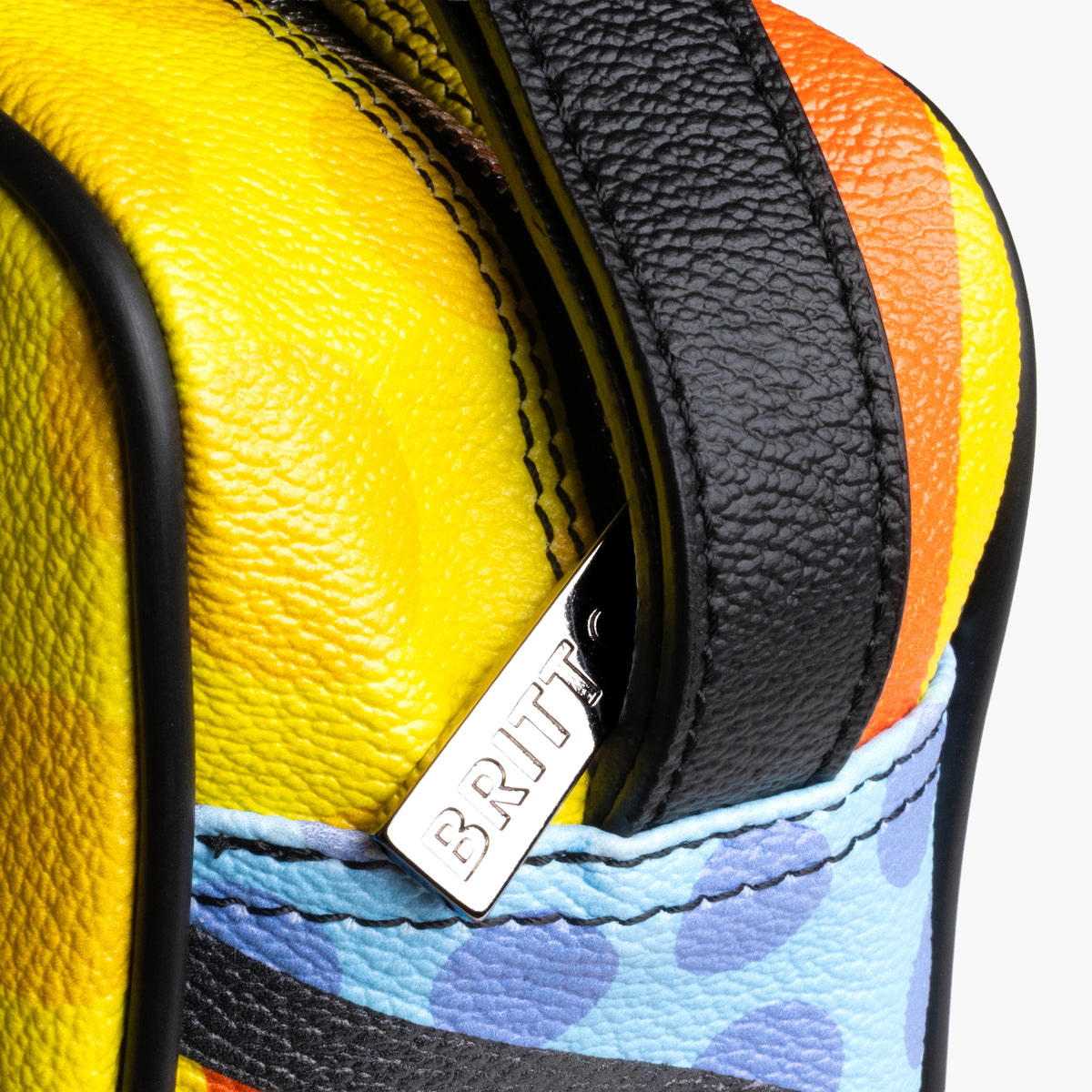 new day britto eco leather  artistic colorful design collectible