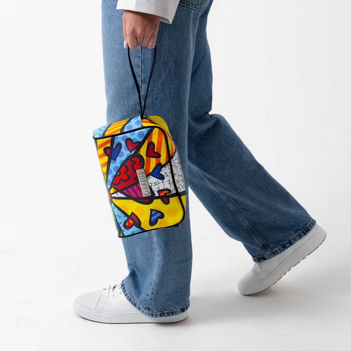 Romero Britto new day britto eco leather  colorful pop art design