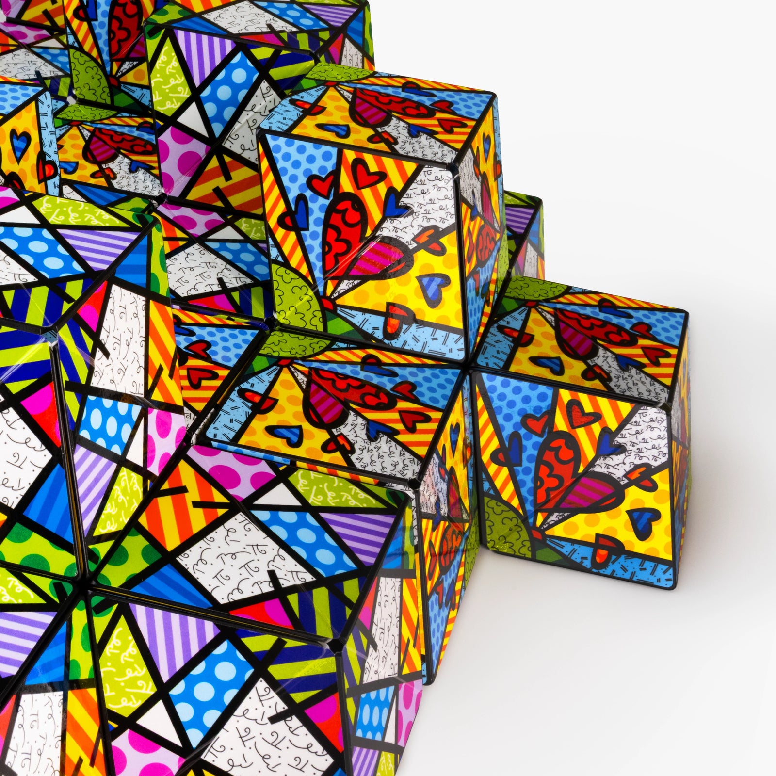 Colorful Landscape - Britto Puzzle Cube
