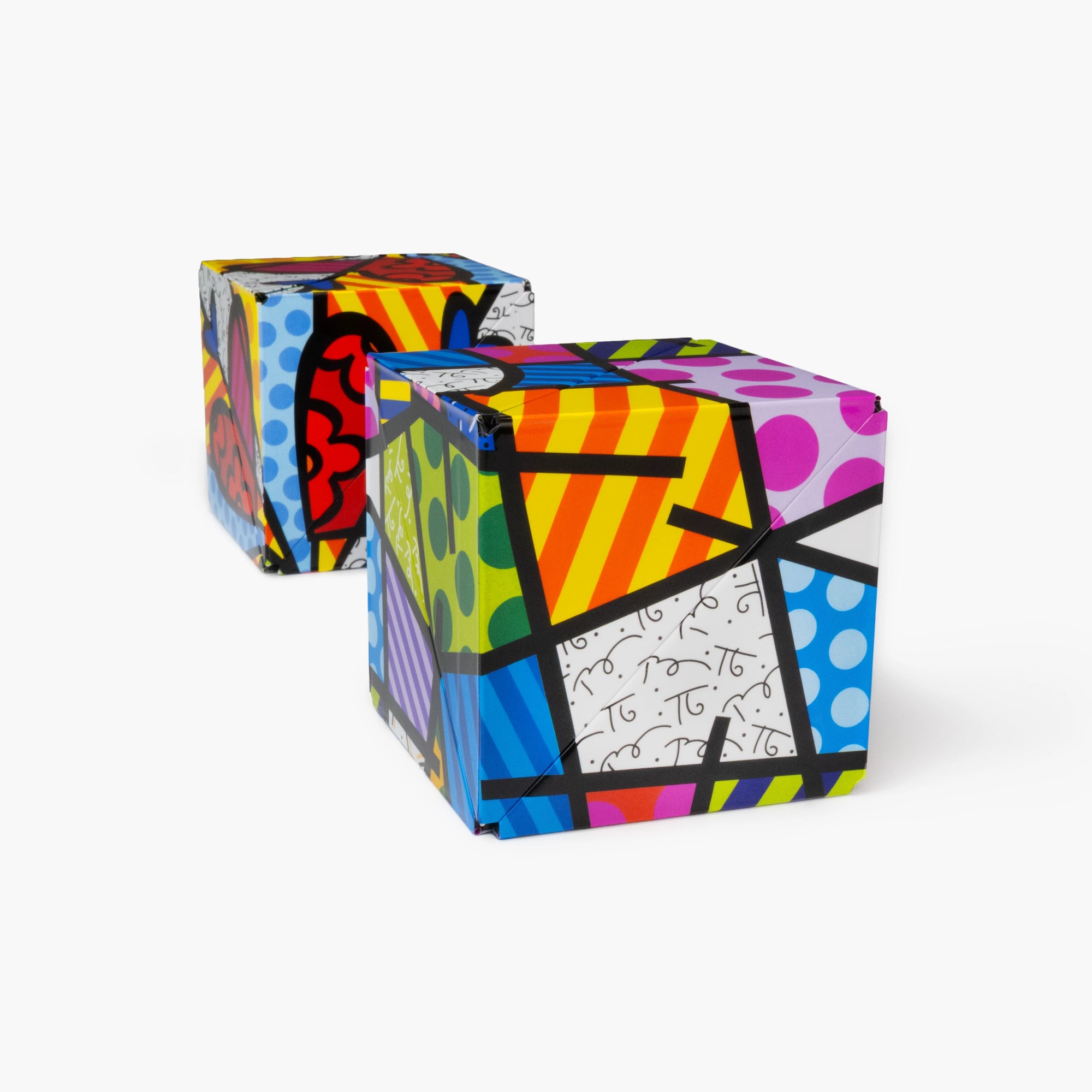 Art Cube - Flower Pop Puzzle Game Cube with Artistic Patterns | Square Books, an Independent Bookstore in Oxford, MS