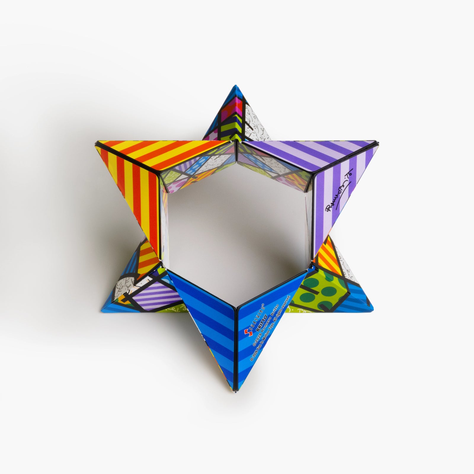 Colorful Landscape - Britto Puzzle Cube