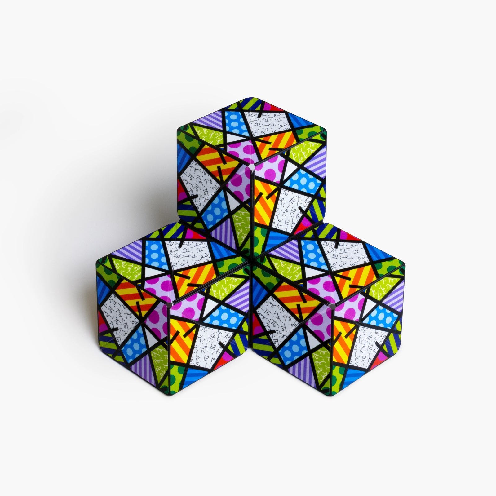 Colorful Landscape - Britto Puzzle Cube