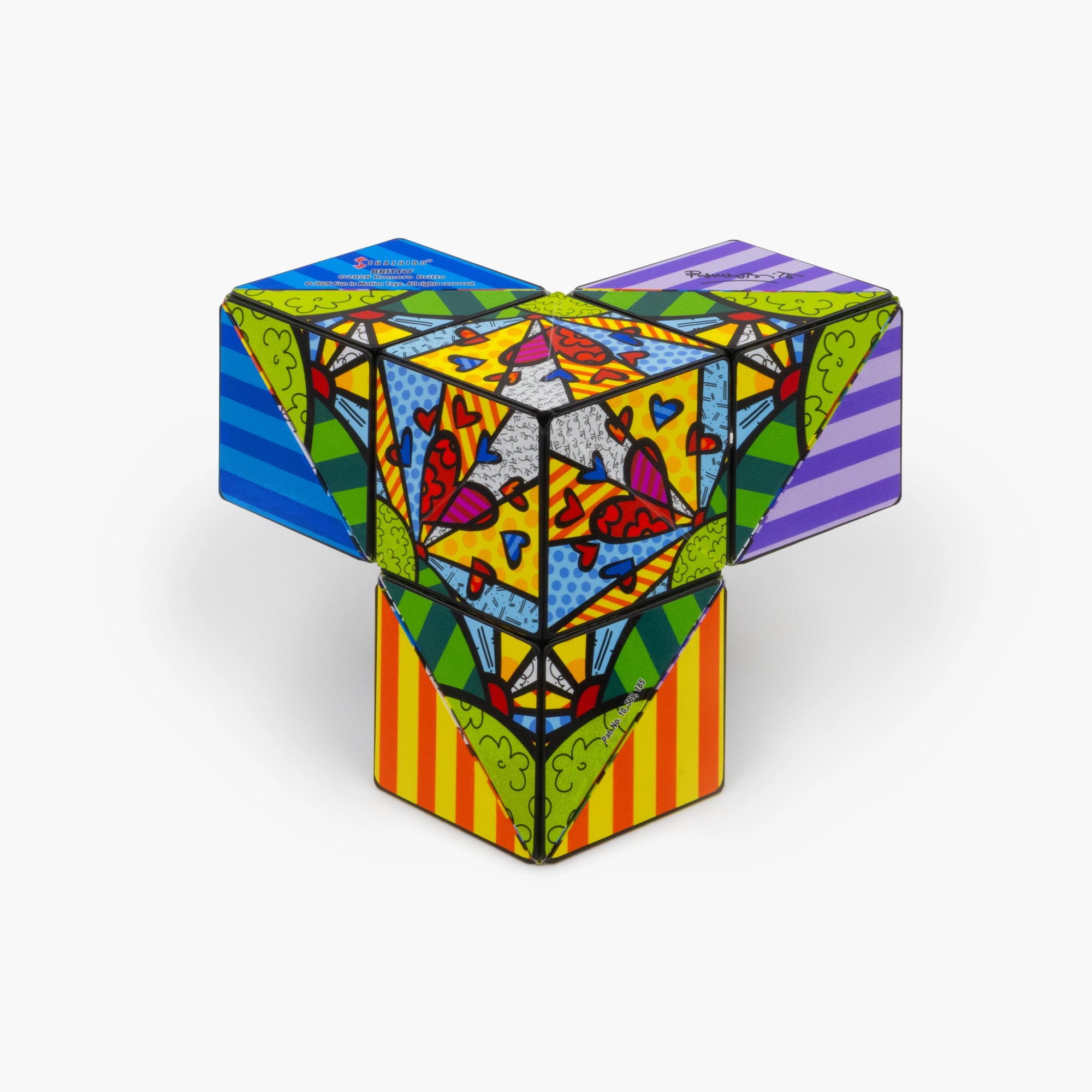 Buffalo Rainbows キャロムキュー New Day Britto Puzzle Cube - Shop Britto